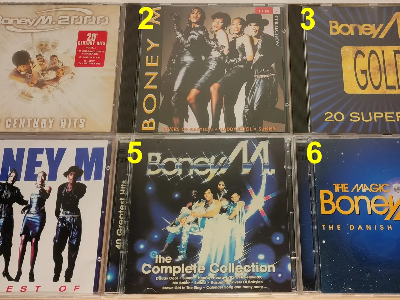 Billede 1 - Boney M. CD'er: 6 Titler