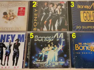 Boney M. CD'er: 6 Titler