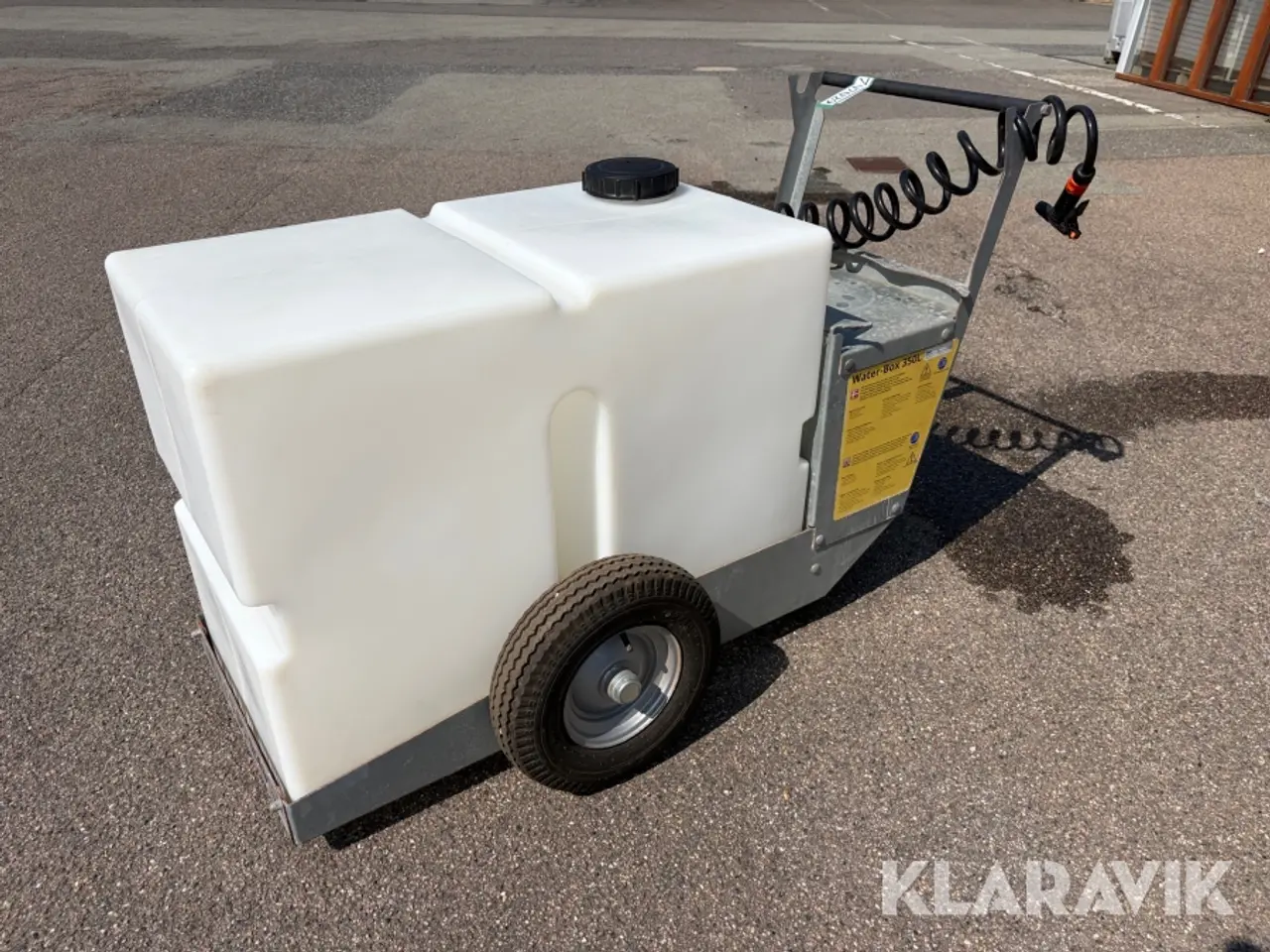 Billede 1 - Vandvogn 2m Group Water-box 350L med pumpe