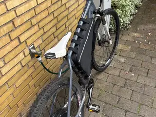 Raam Mountainbike med conversion kit
