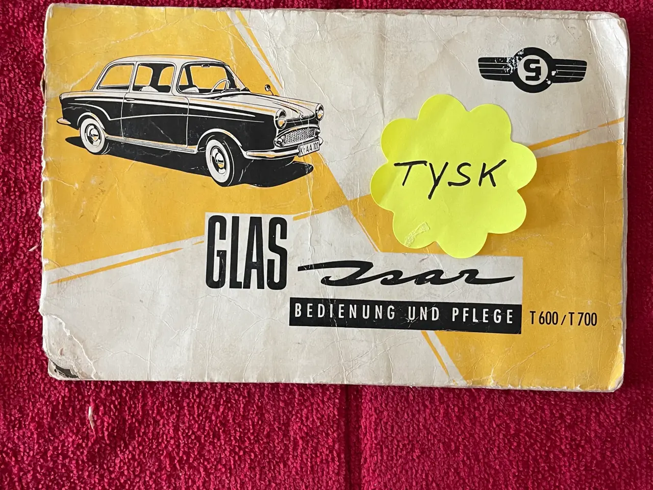 Billede 1 - Instruktionsbog  Glas - Isar