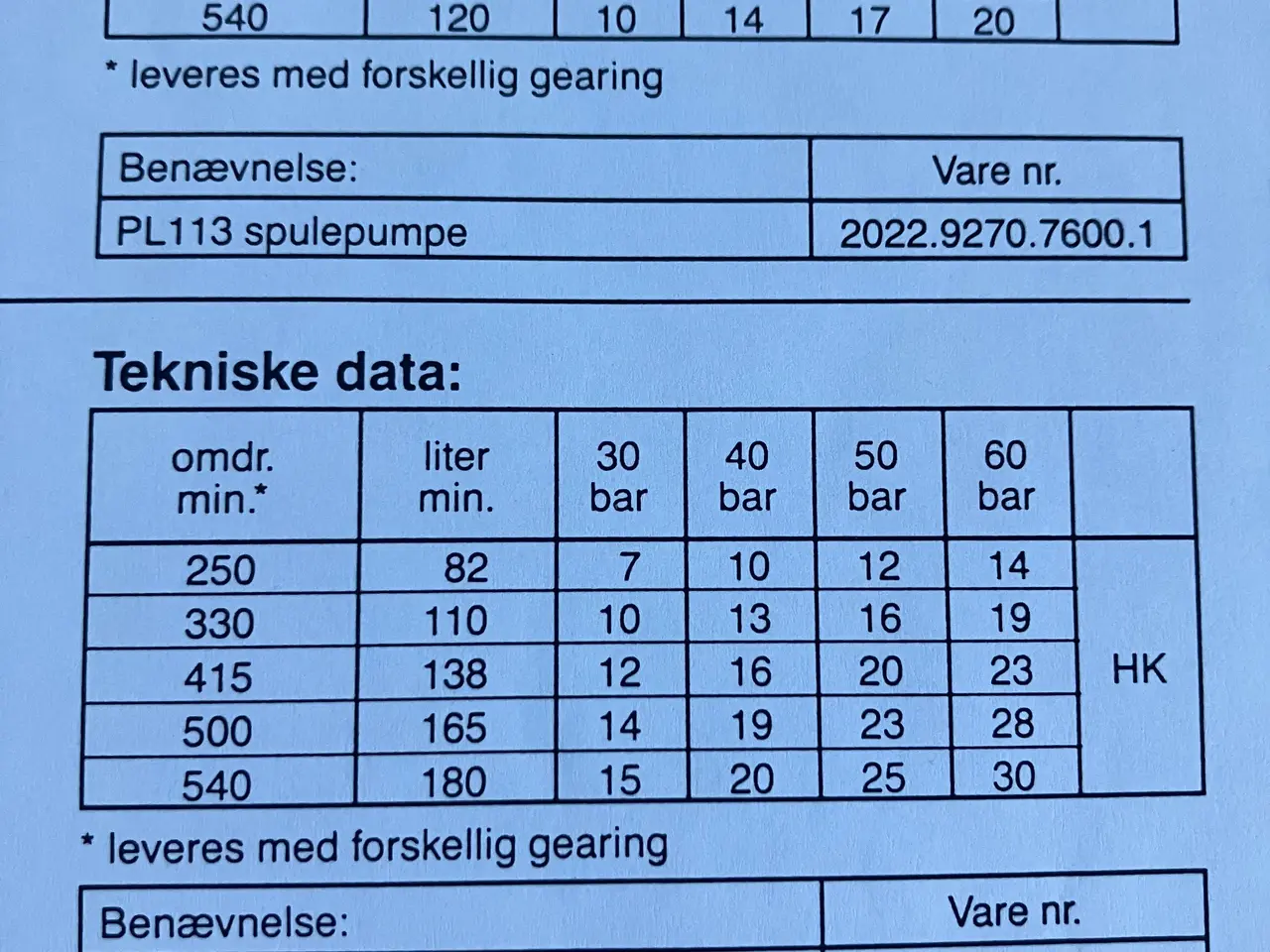 Billede 5 - Spulepumpe til kloakspuler