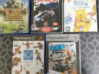 5 fantastiske PS2 spil (45-100kr pr stk)