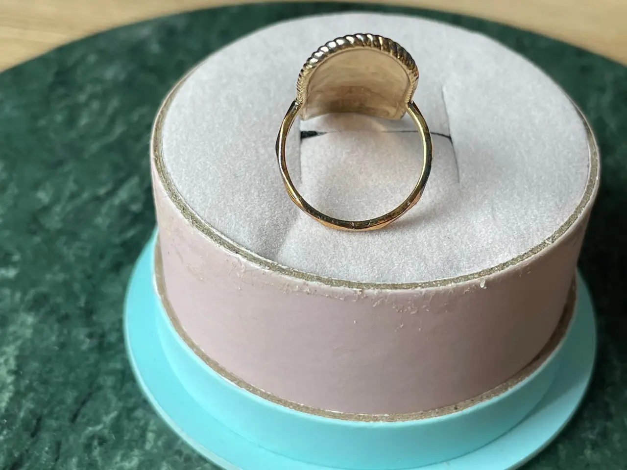 Billede 4 - Carré Jewellery forgyldt ring