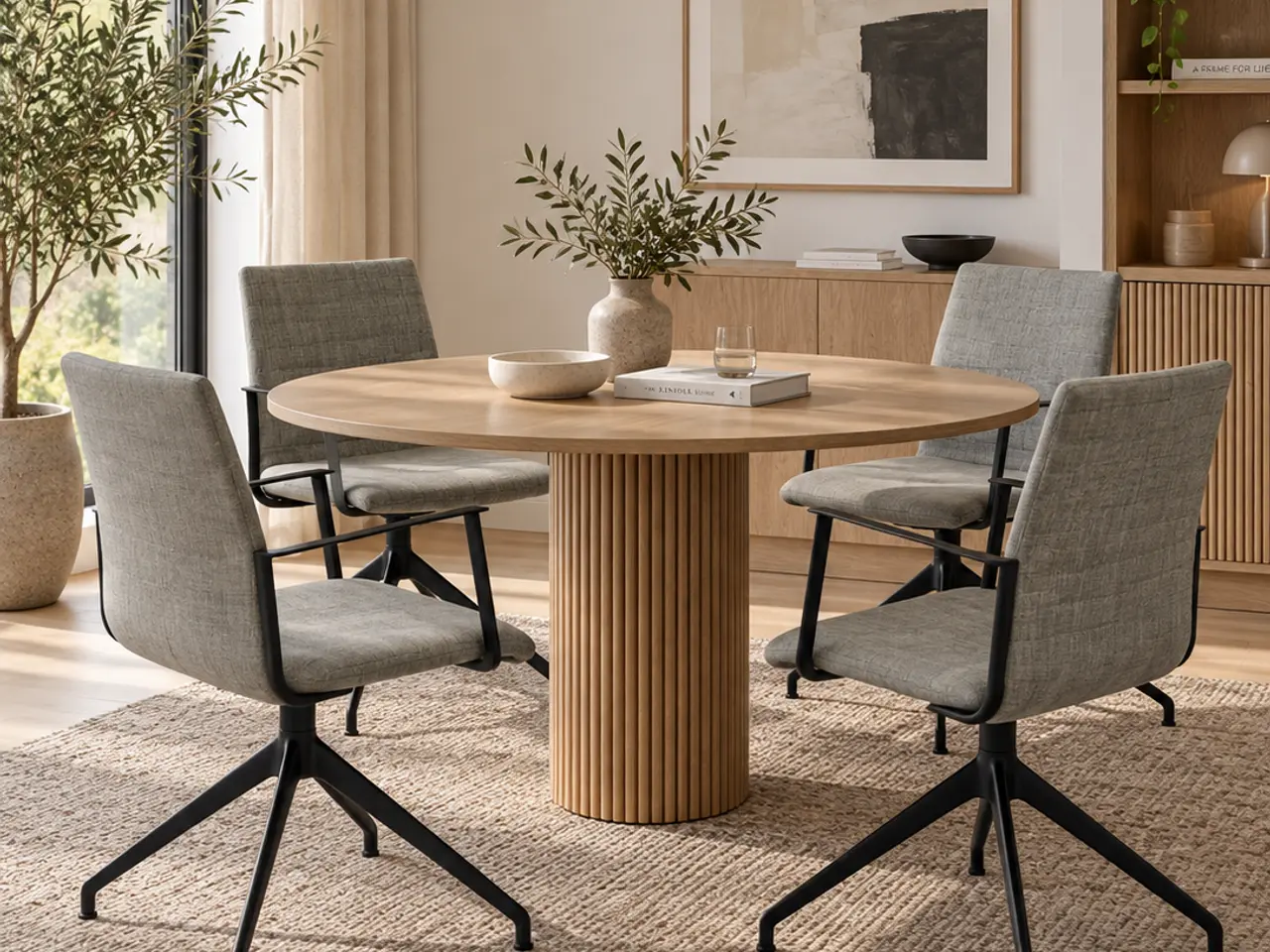 Billede 2 - Savir Design Gate 11 Stol – Grå/Sort Stel