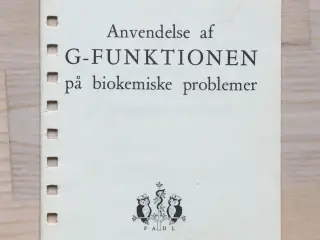 Anvendelse af G-funktionen på biokemiske problemer