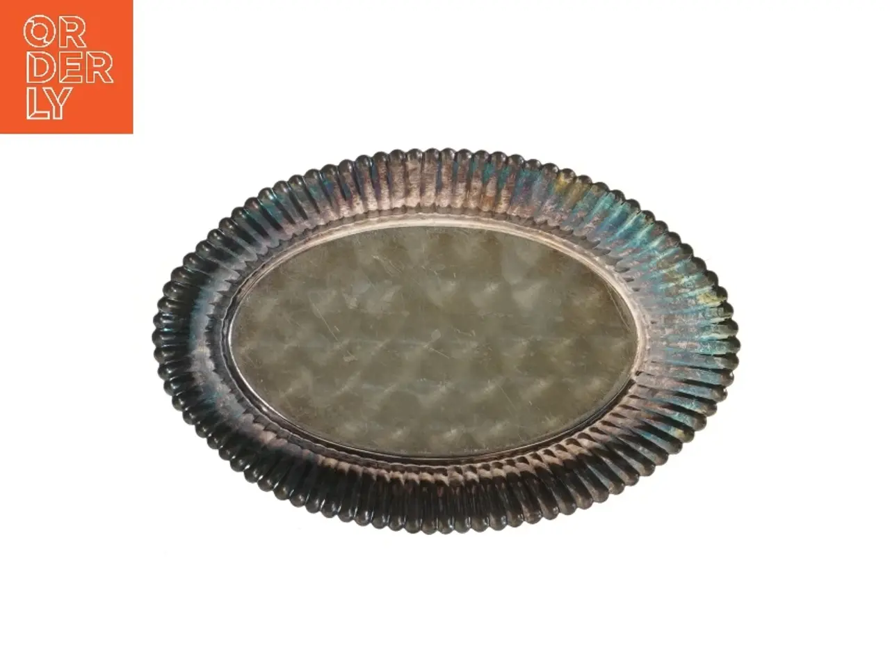Billede 3 - Oval bakke i riflet design (str. 26x16,5 cm)