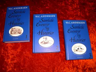 Samlede Eventyr og Historier 1-3, H C Andersen,