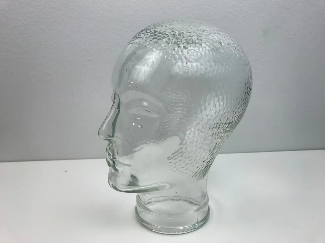 Billede 6 - Glasfigur / Glas-hoved (vintage)