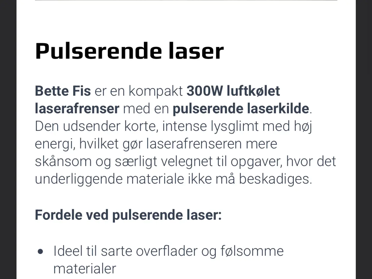 Billede 5 - Laser afrenser