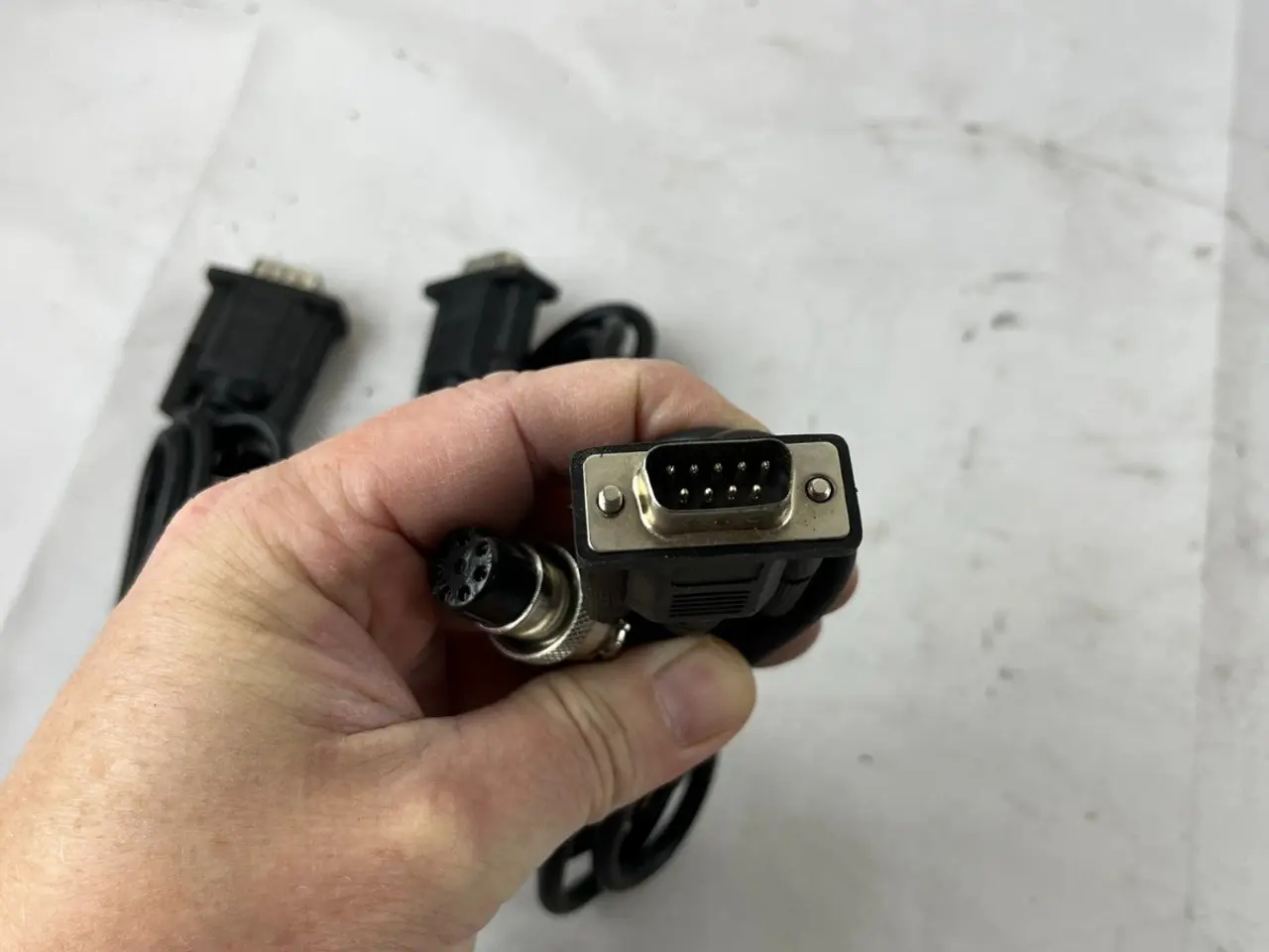 Billede 6 - Serial RS232 9‑Pin D‑Sub To 8‑Pin Circular kabel