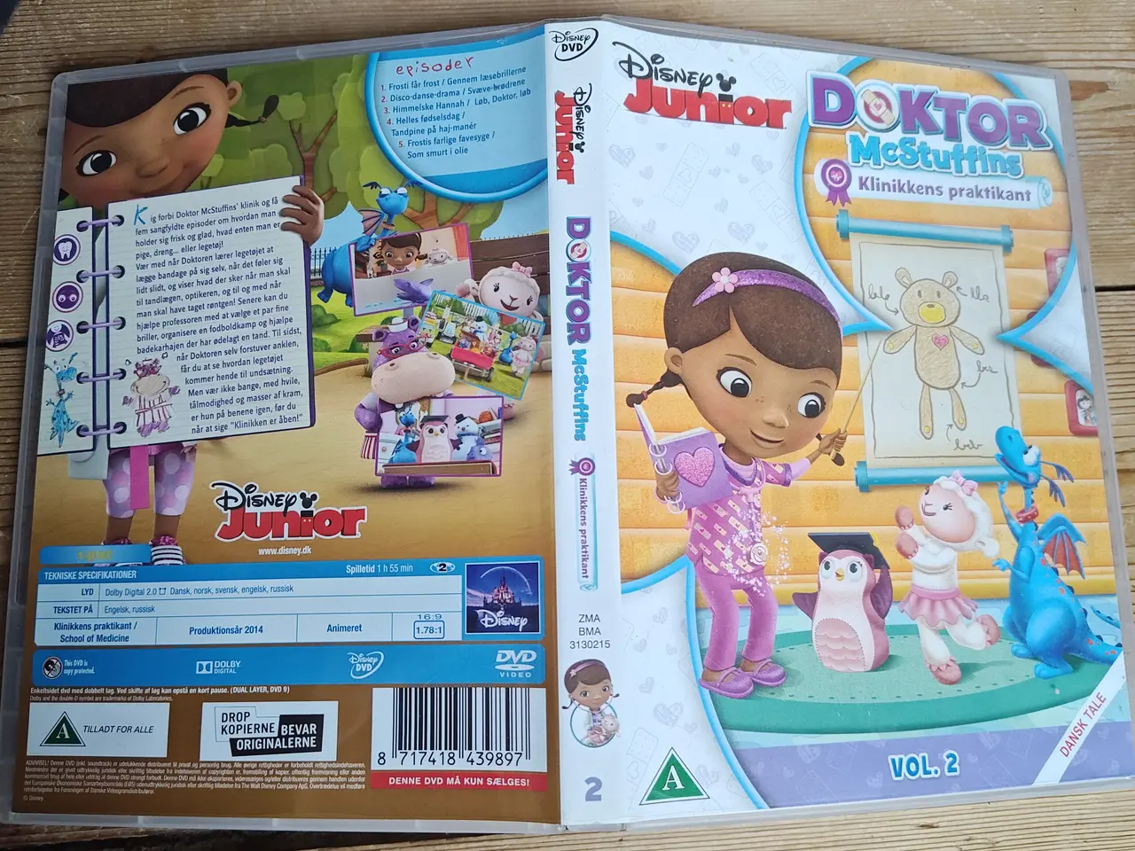 Billede 1 - Doktor McStuffins Klinikkens praktikant DVD