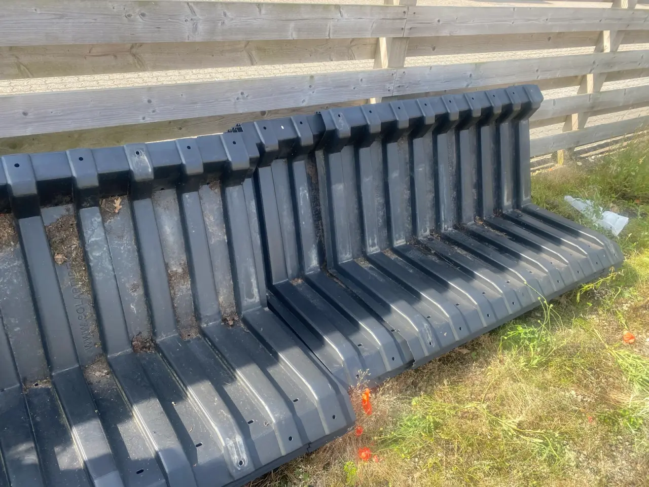 Billede 1 - Plastik vinkler til solceller