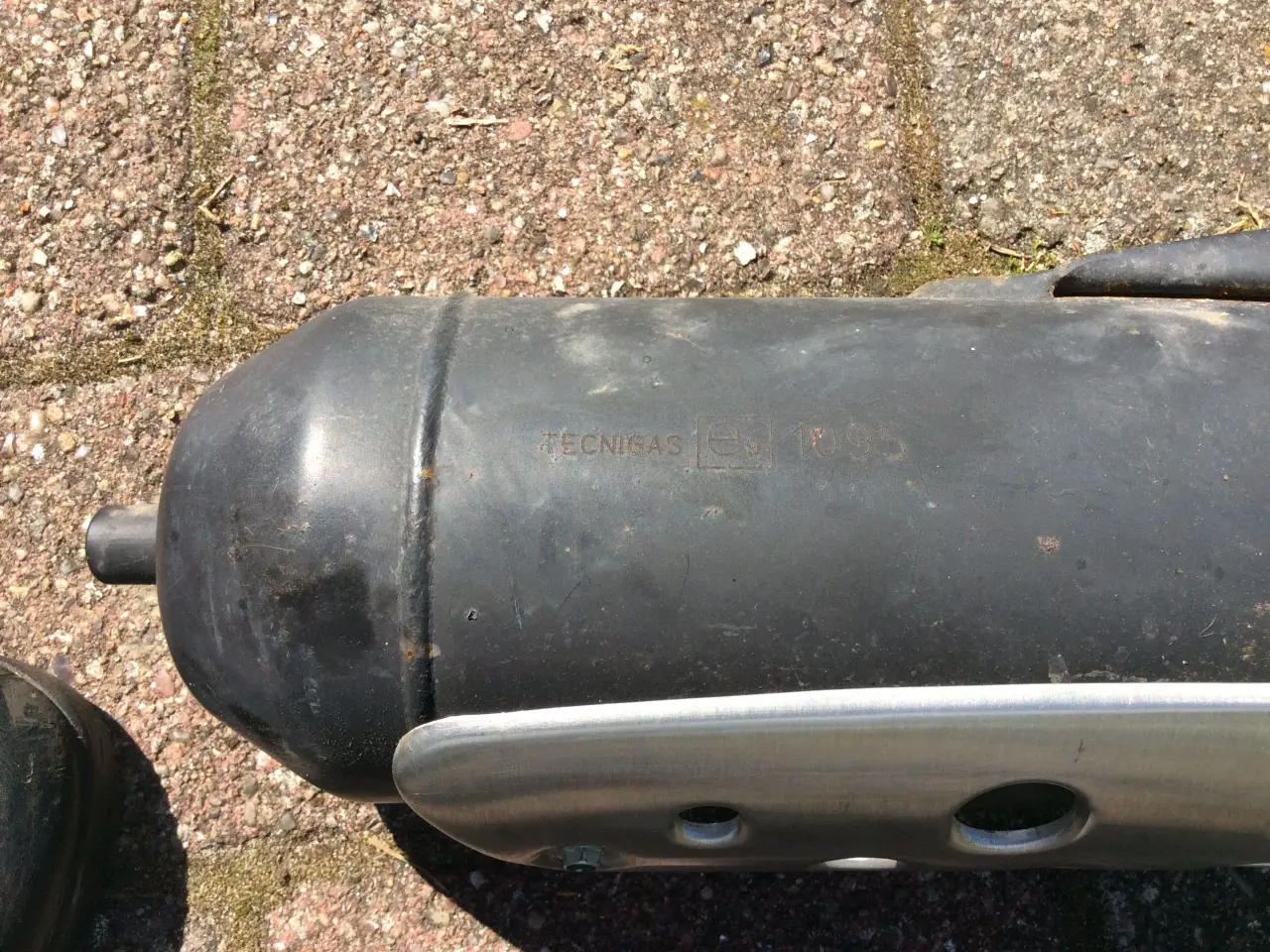 Billede 1 - Piaggio 45er udstødning