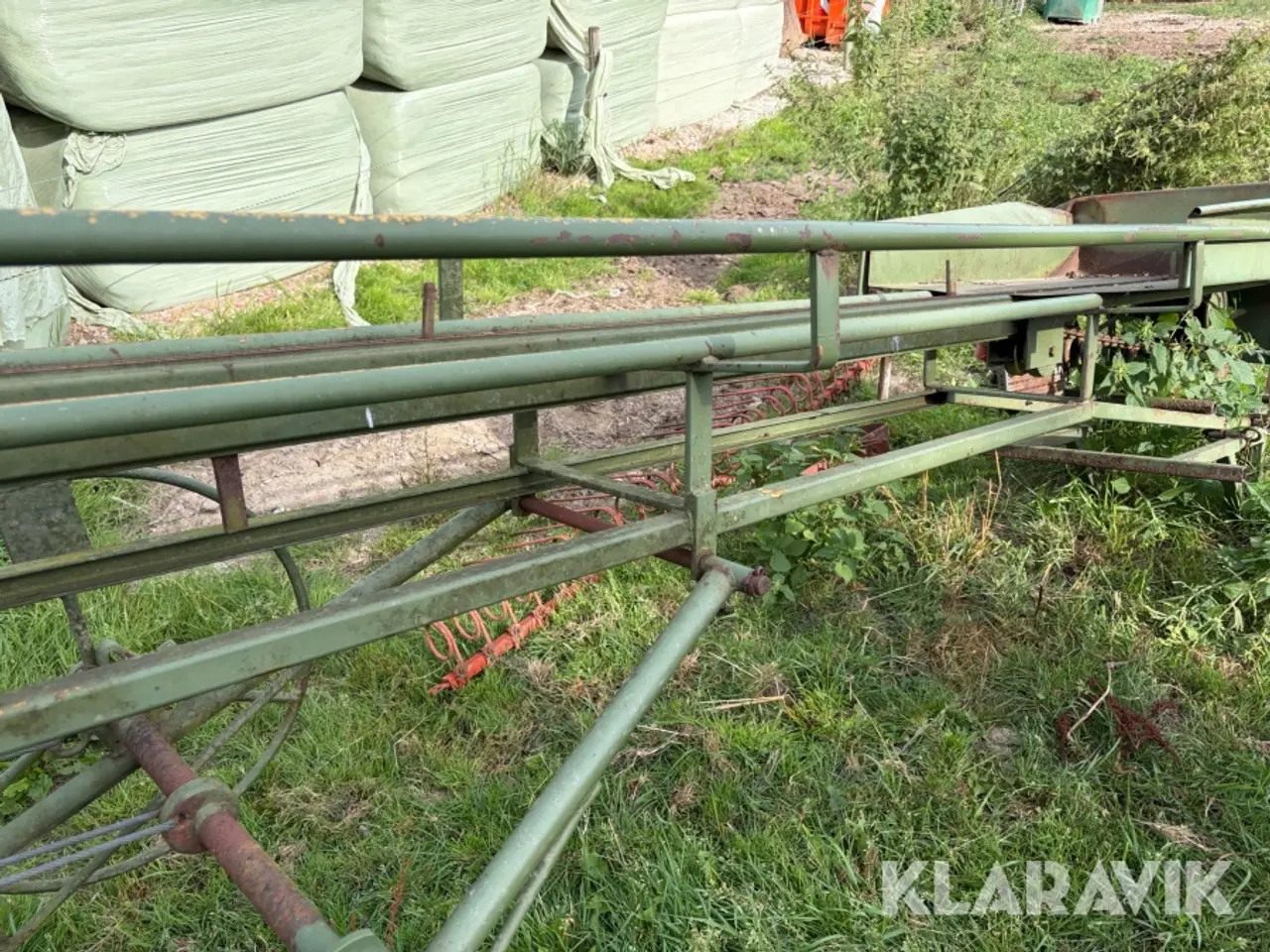 Billede 9 - Halmelevator BEFA 400 med 400 V elmotor og transporthjul
