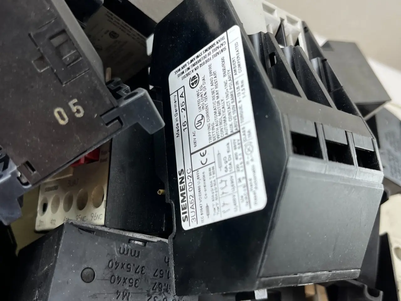 Billede 5 - Siemens 3UA Series Thermal Overload relæ blandet