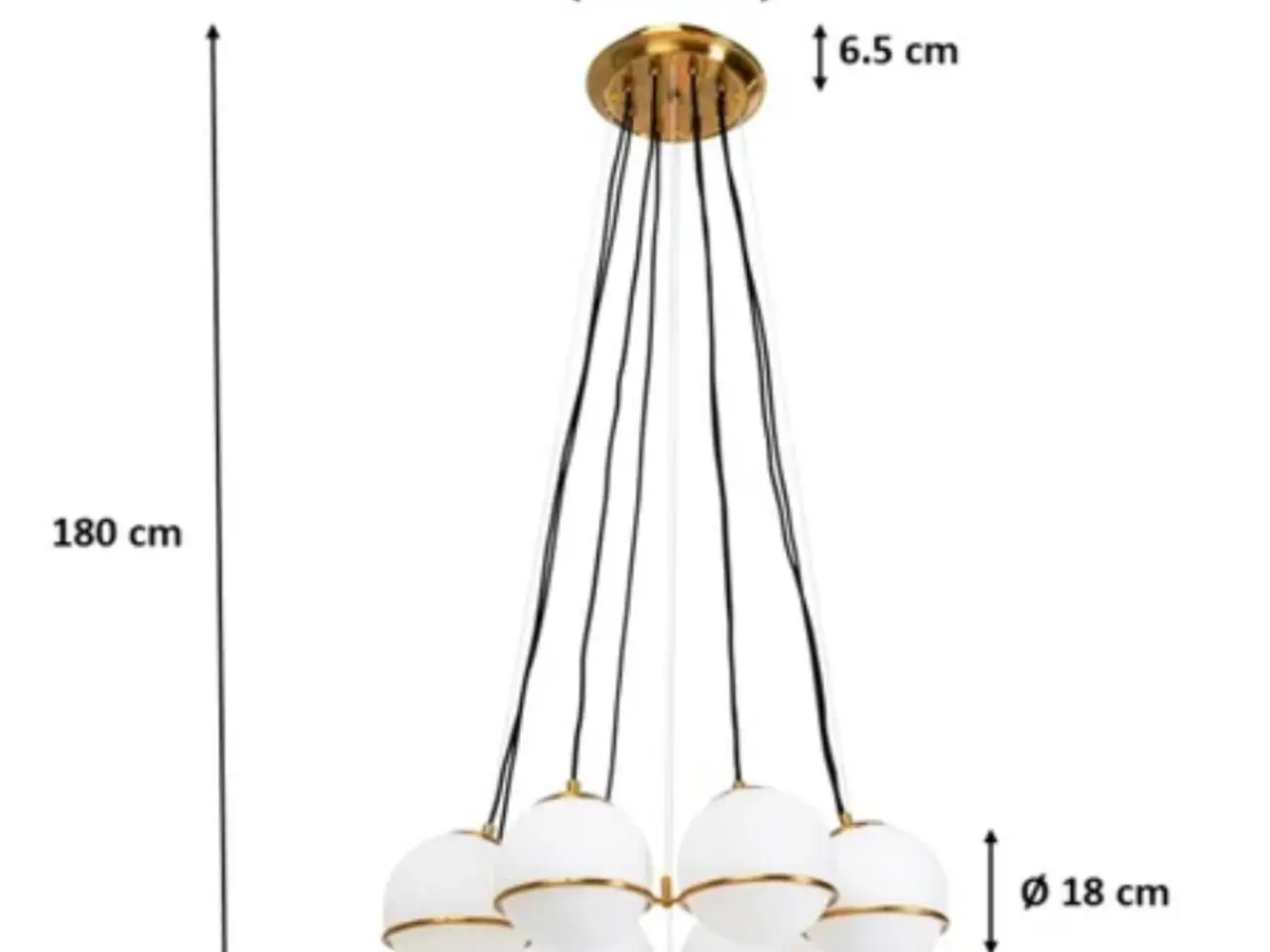 Billede 3 - Meget flot loftslampe 