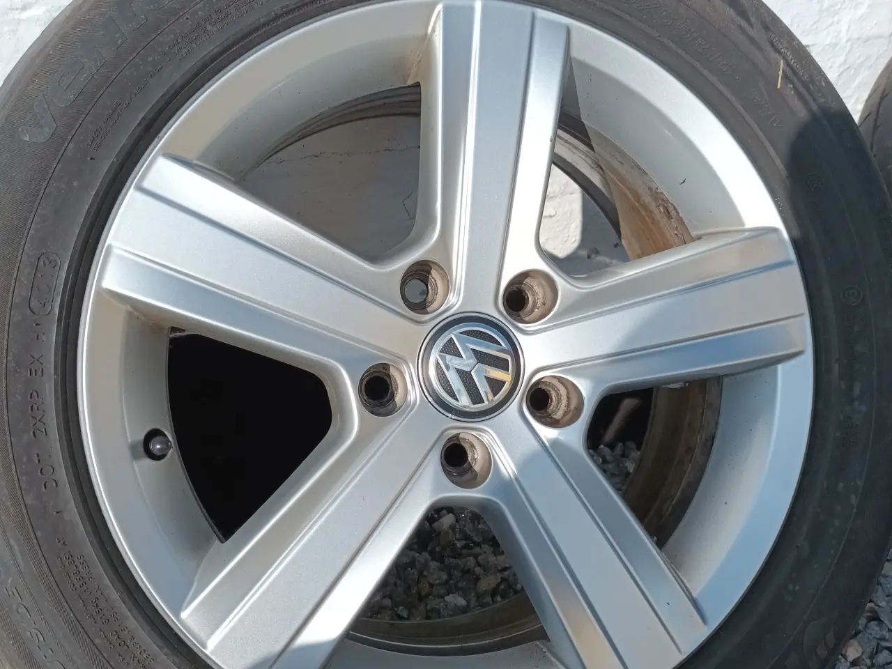 Billede 1 - Alufælge vw 5x112 16"