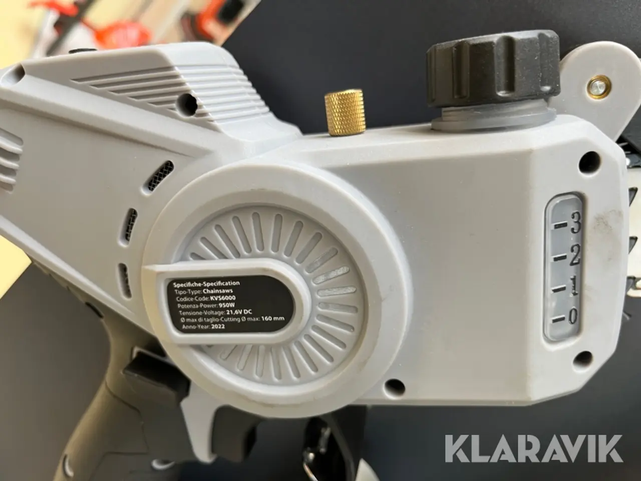 Billede 5 - Mikrokædesav Originale Volpi KVS6000