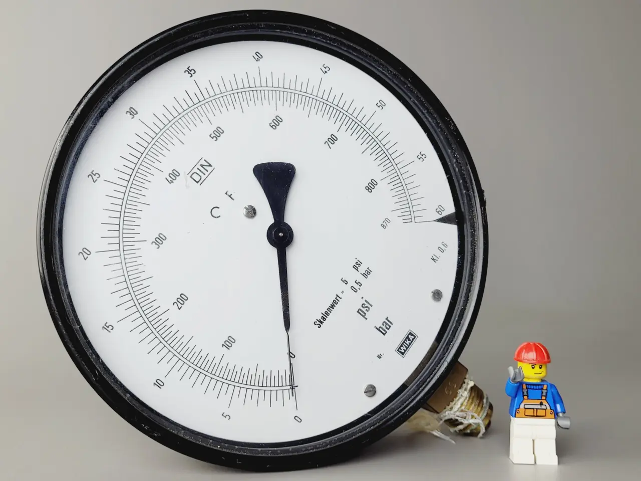 Billede 1 - ⭐️· 🛠️ WIKA Industri Trykmåler / Manometer 60 bar