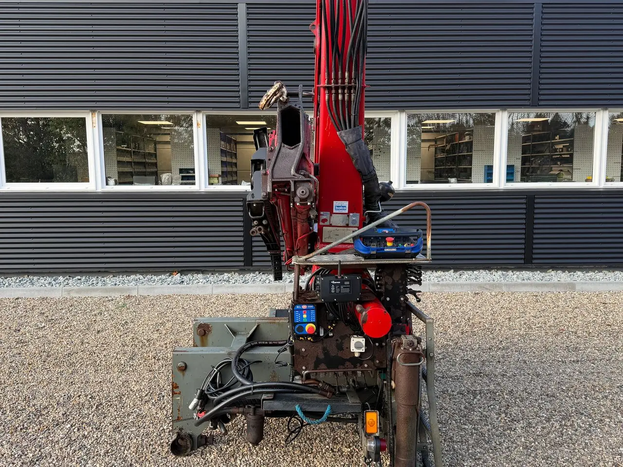 Billede 8 - HMF Kran Monteret med scanreco modtager