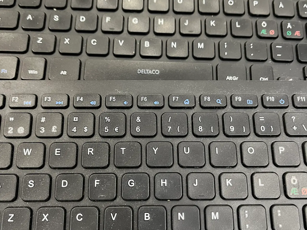 Billede 2 - 2 Stk. tastatur & Mus LOGITECH & DELTACO M310 &TB-632