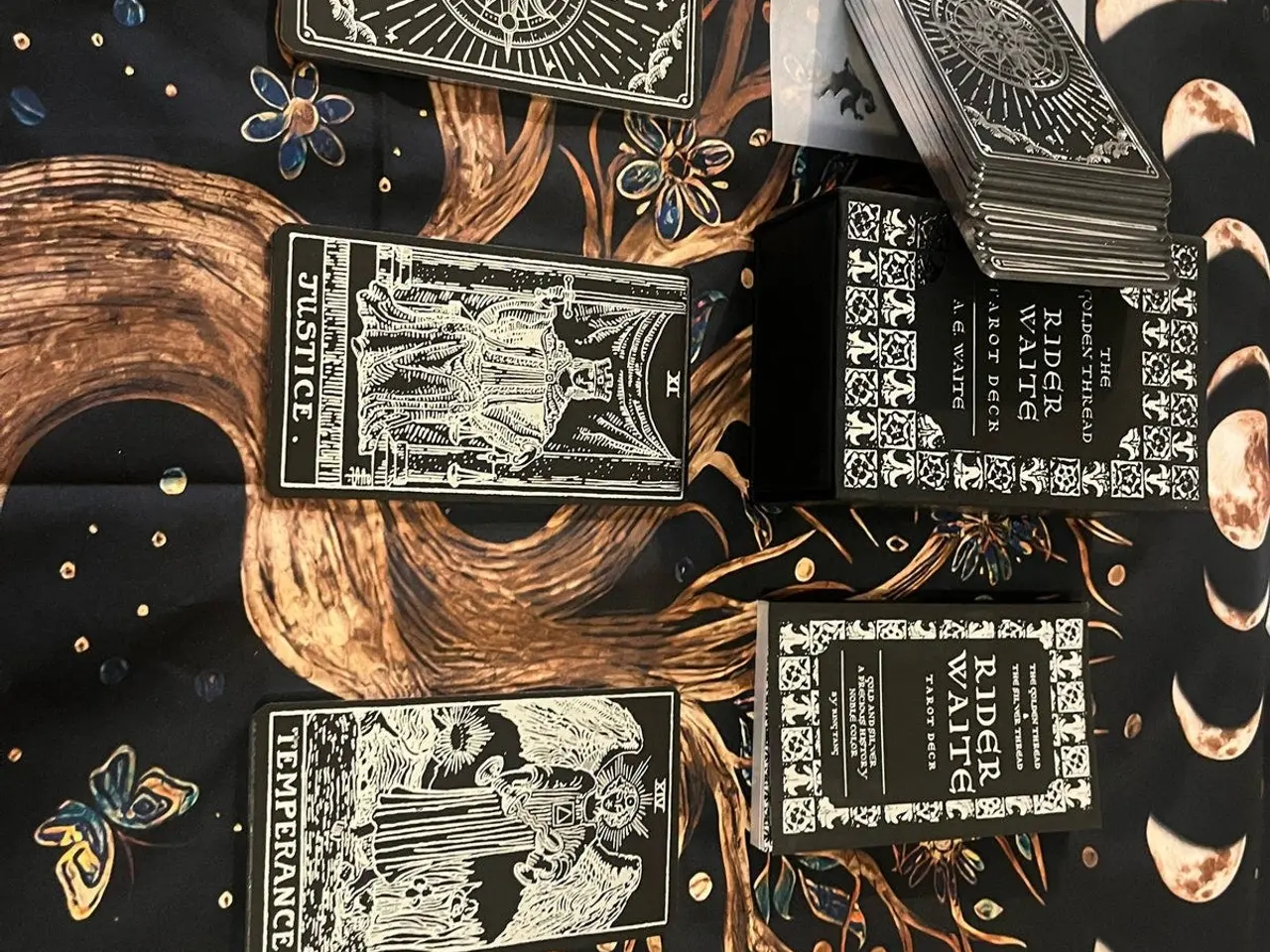 Billede 1 - The Golden Thread Rider-Waite tarot deck