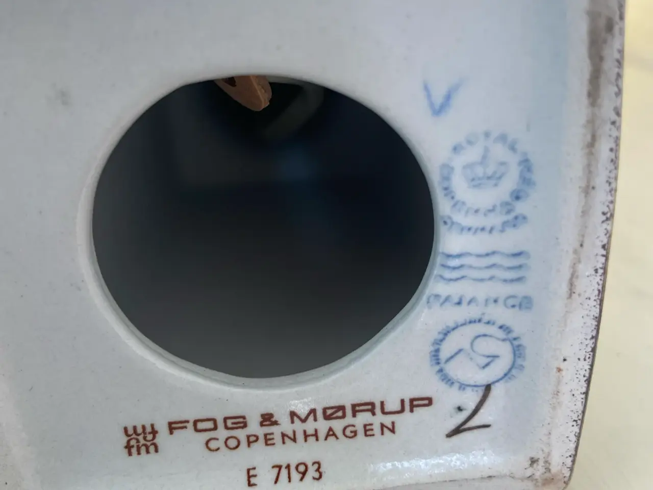 Billede 7 - 2 Royal Copenhagen/Fog & Mørup bordlamper
