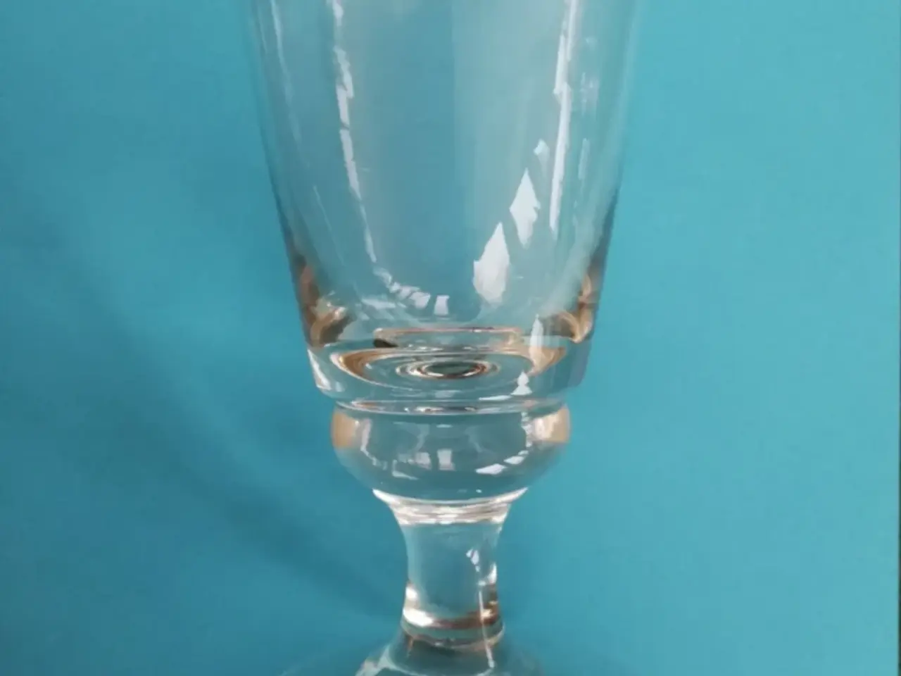 Billede 1 - Gammelt Ølglas Holmegaard, måske Wellington