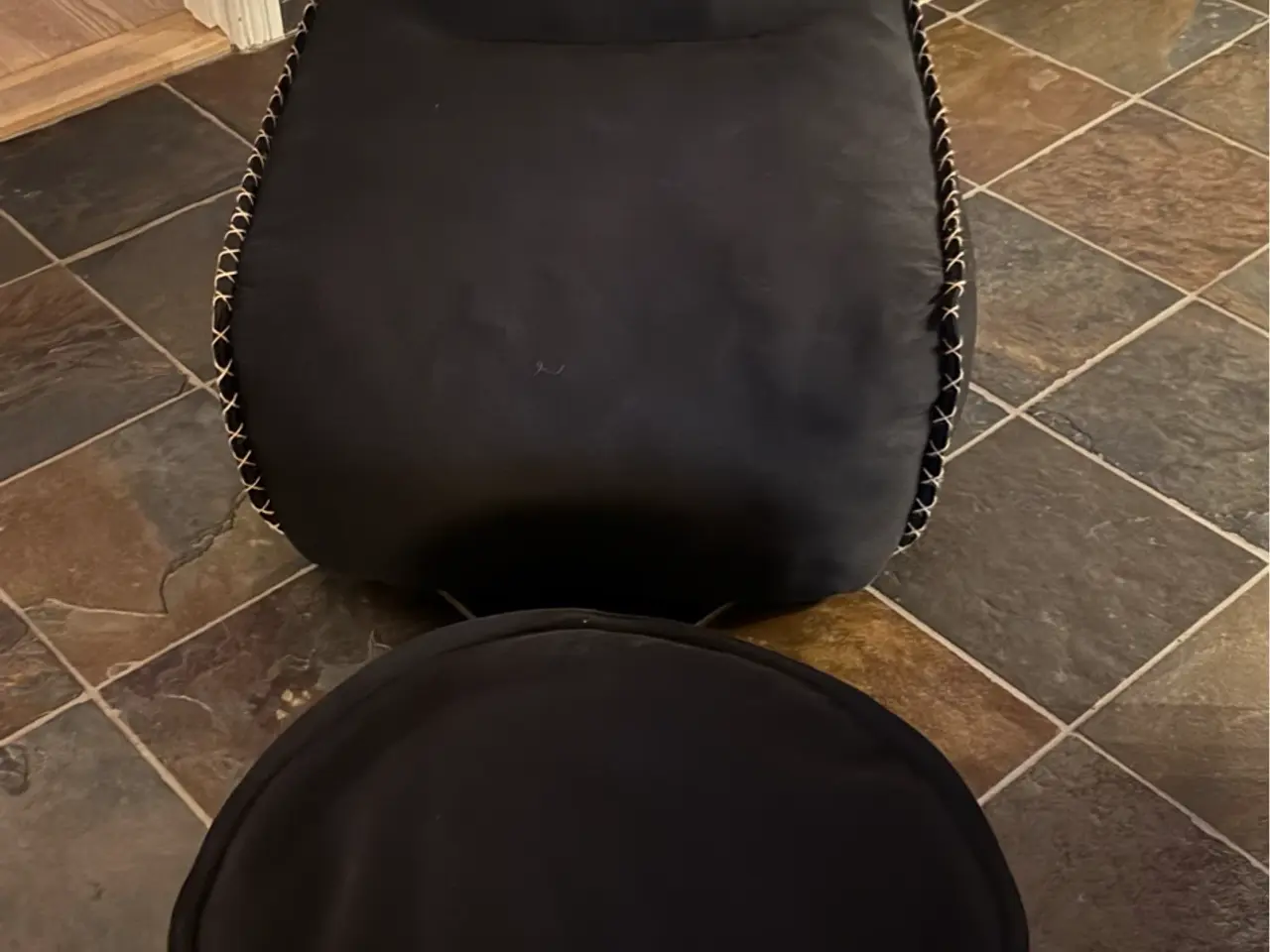 Billede 1 - Canvas Lounge Chair & Pouf