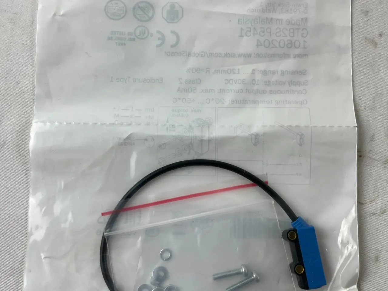 Billede 5 - SICK GTB2S-P5451 Photoelectric Sensor 1060204