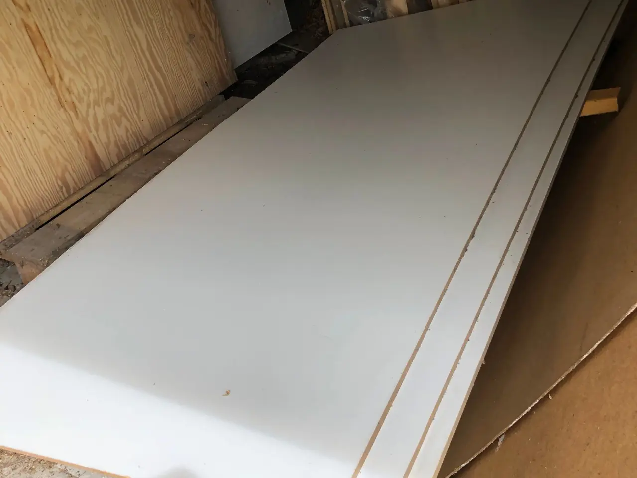Billede 2 - Hvide laminatsplader 