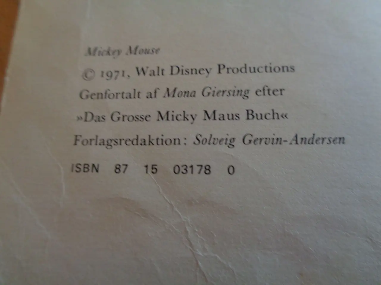 Billede 2 - Den store Mickey Mouse Bog