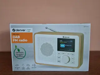 Denver DAB og FM radio til batterier