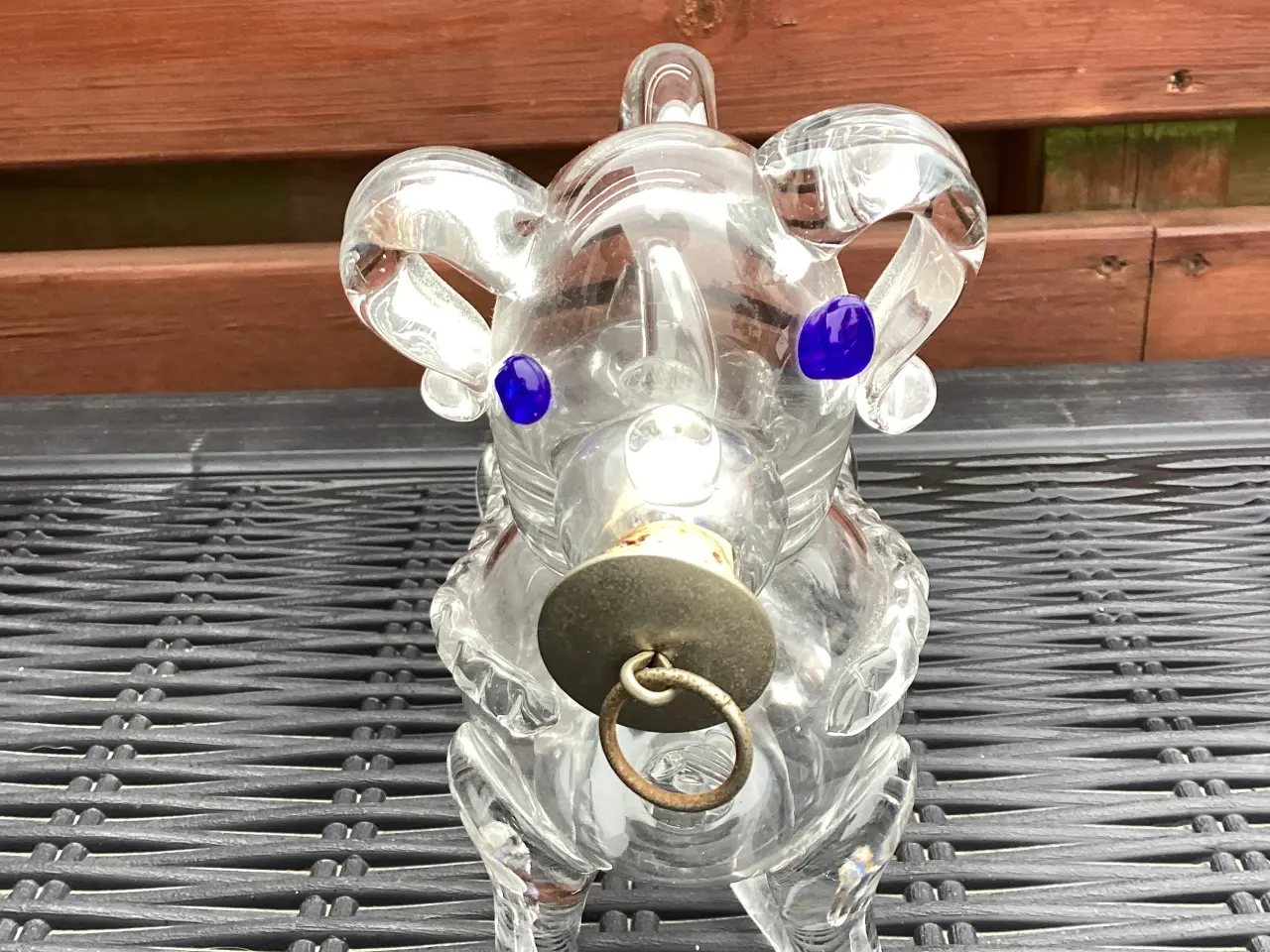 Billede 1 - Snapse hund i klart glas