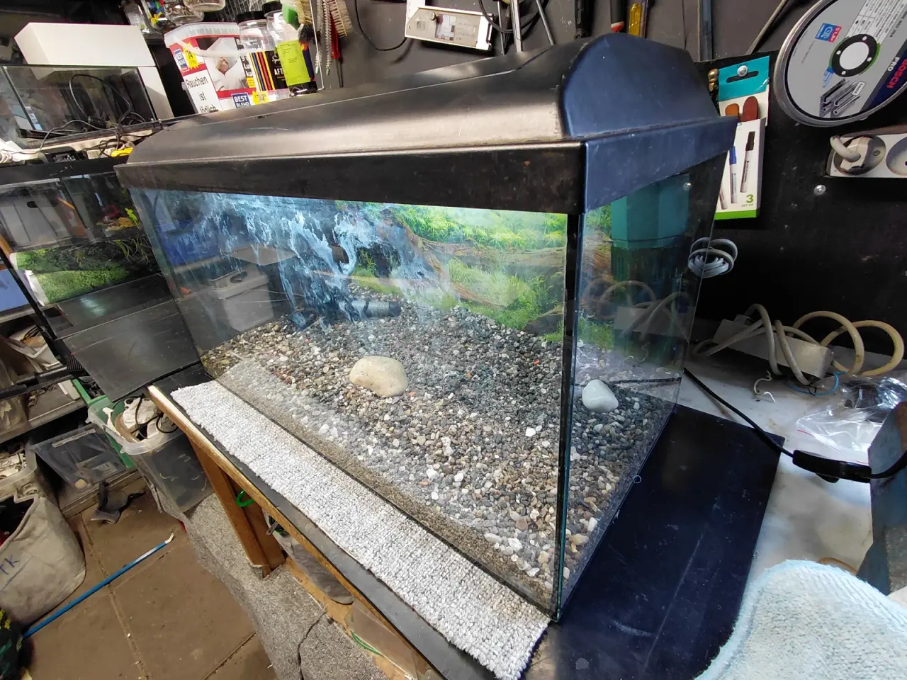 Billede 4 - Akvarier 54L