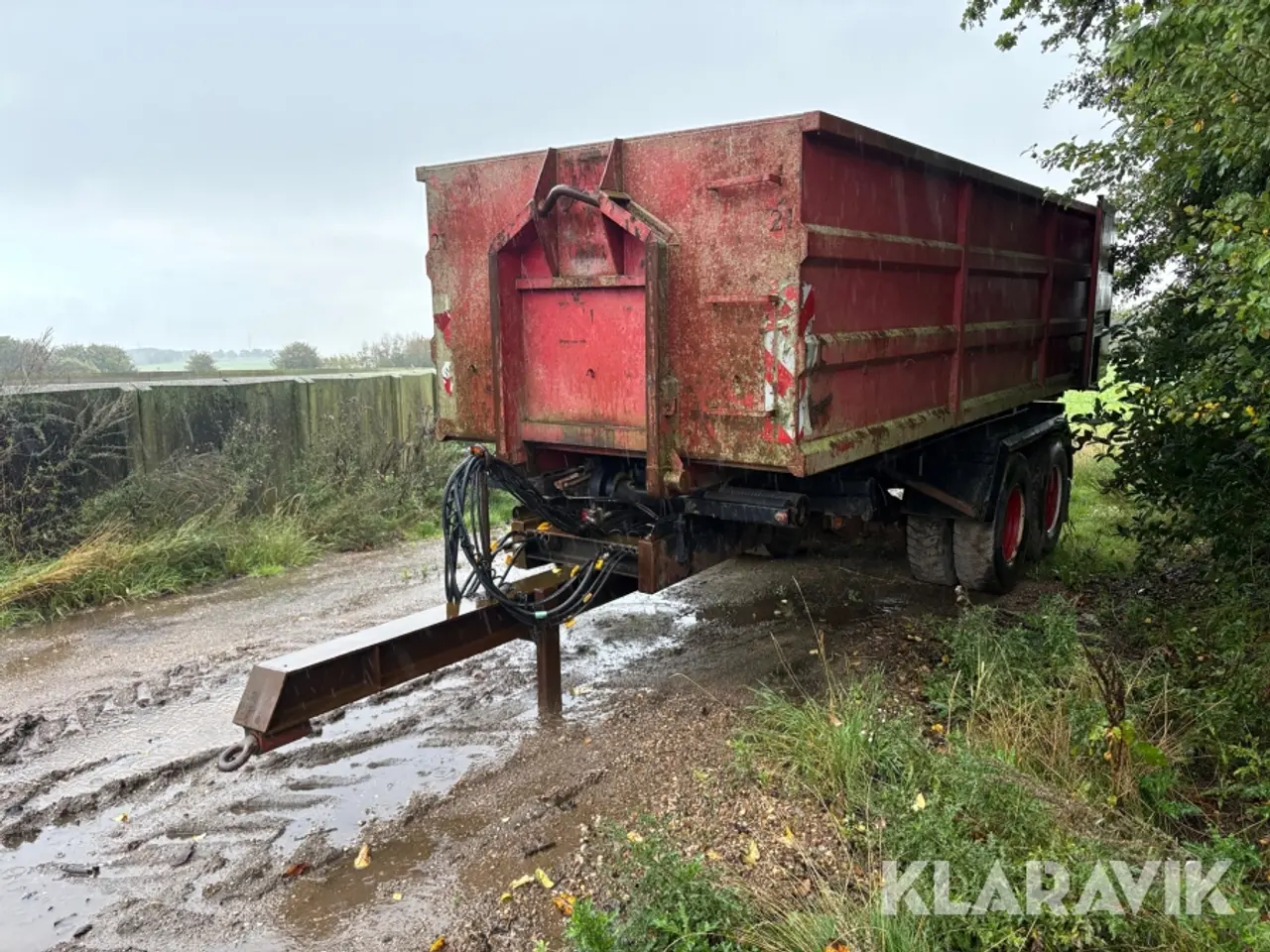 Billede 1 - Wirehejsevogn inklusiv container