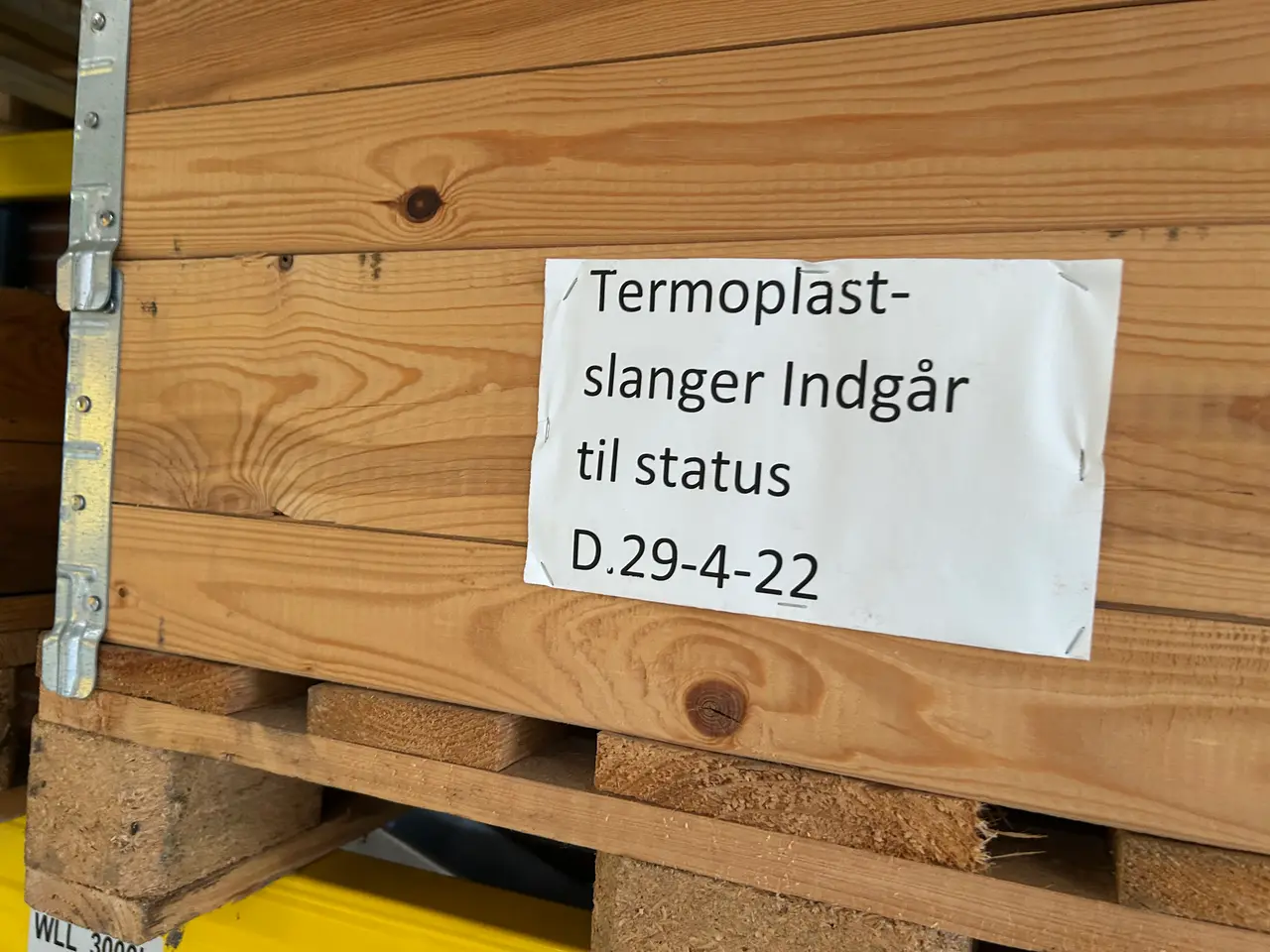 Billede 12 - Indhold på pallereol