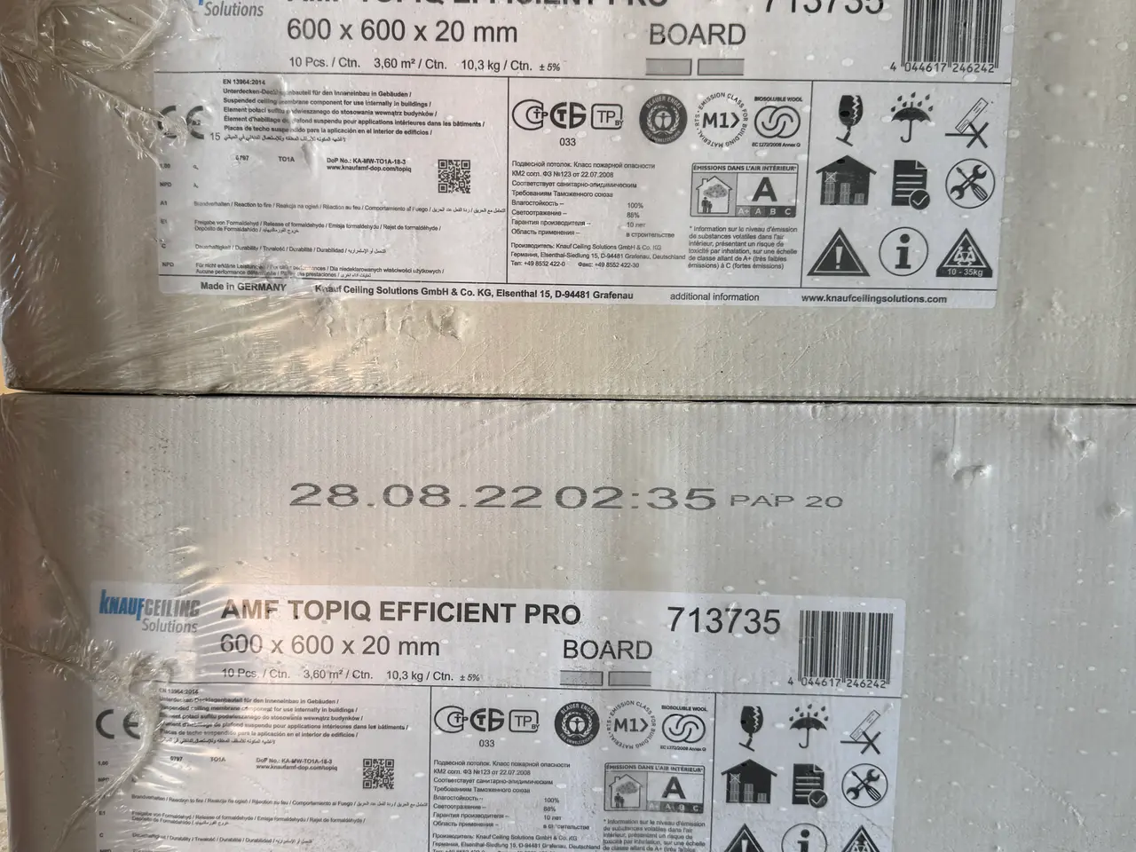 Billede 1 - KNAUF AMF TOPIQ Efficient Pro loftplader