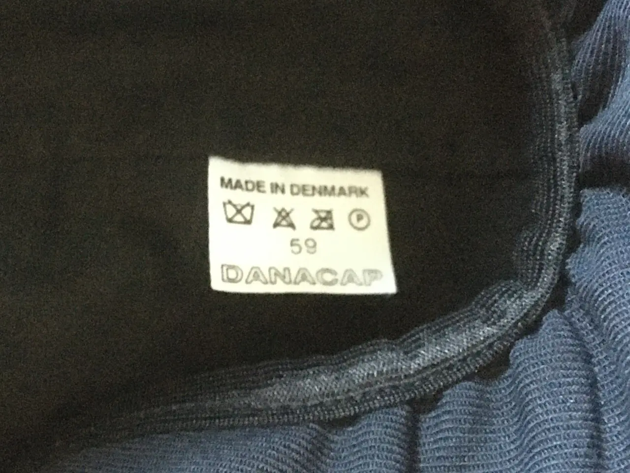 Billede 4 - Meget mørkeblå Vinter Uniforms CAP/Kasket str. 59