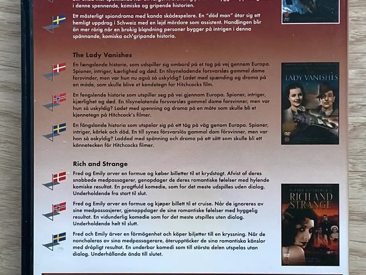 Billede 3 - Alfred Hitchcock - Movie Box 3 (3-film)