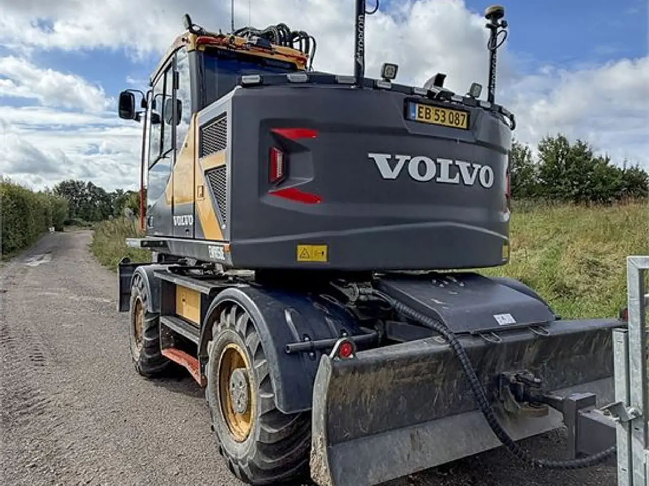 Billede 19 - Volvo EWR150 E - 20 ton, DC2 styrring,  Engcon rotortilt, Topcon X75 3D GPS, trailer