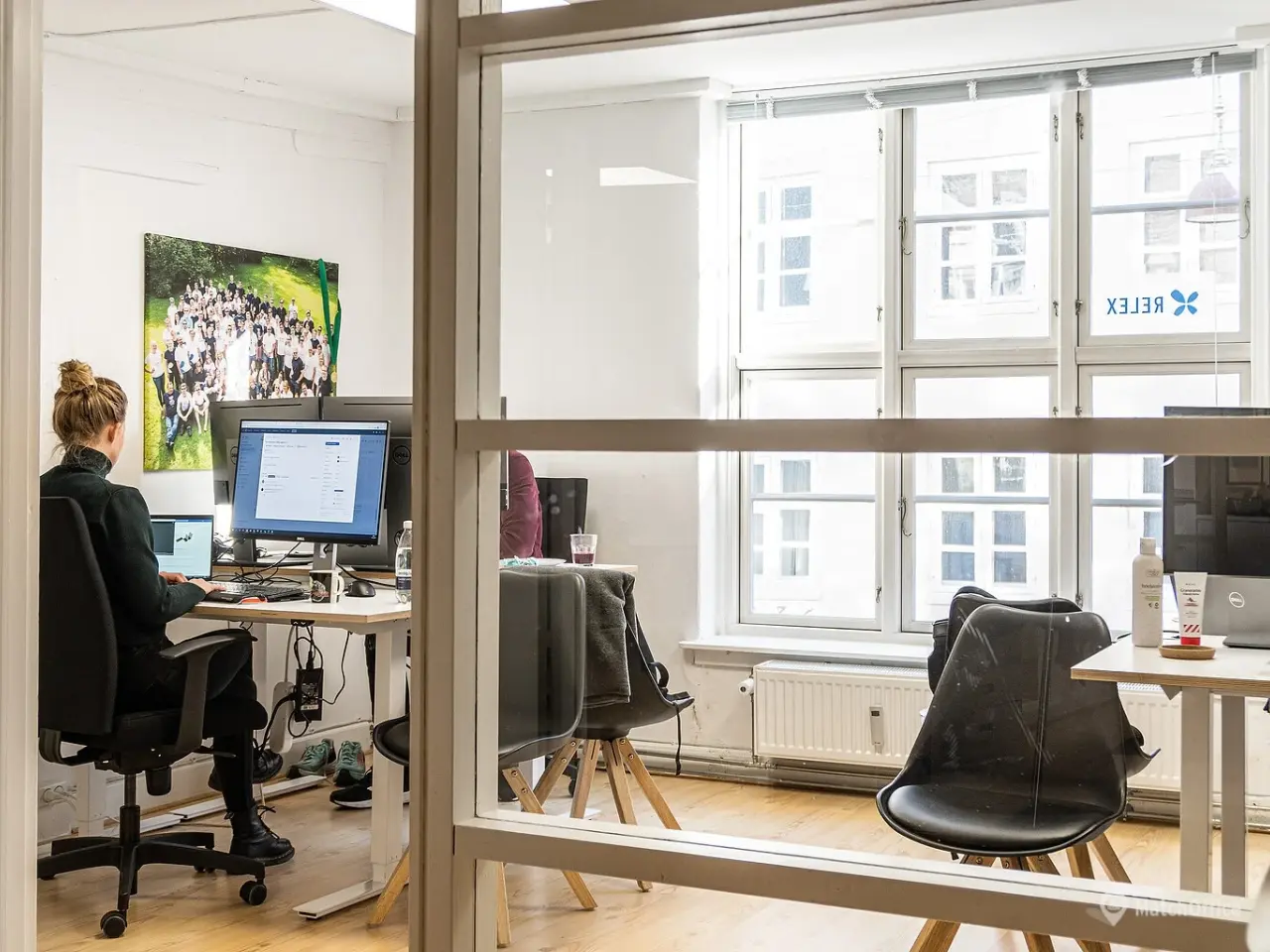 Billede 6 - Nyistandsat. fuldt møbleret kontor – centralt og roligt beliggende i København nær Nørreport