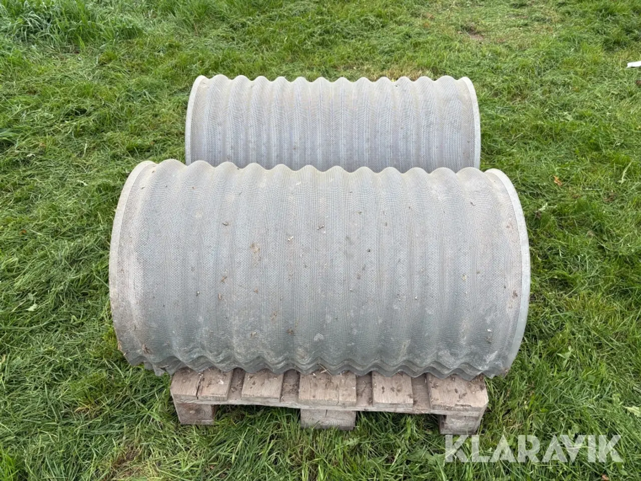 Billede 4 - Pansertoppe / tørrekanaler galvaniserede 49 styk