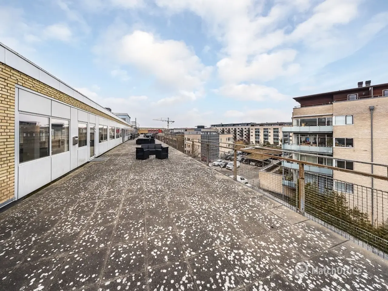 Billede 4 - Bygmestervej 10. 3. sal – kontor med direkte udgang til tagterrasse