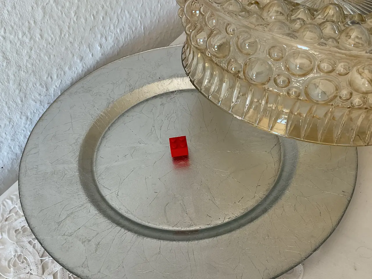 Billede 7 - Bobleglas. Lampeskærm