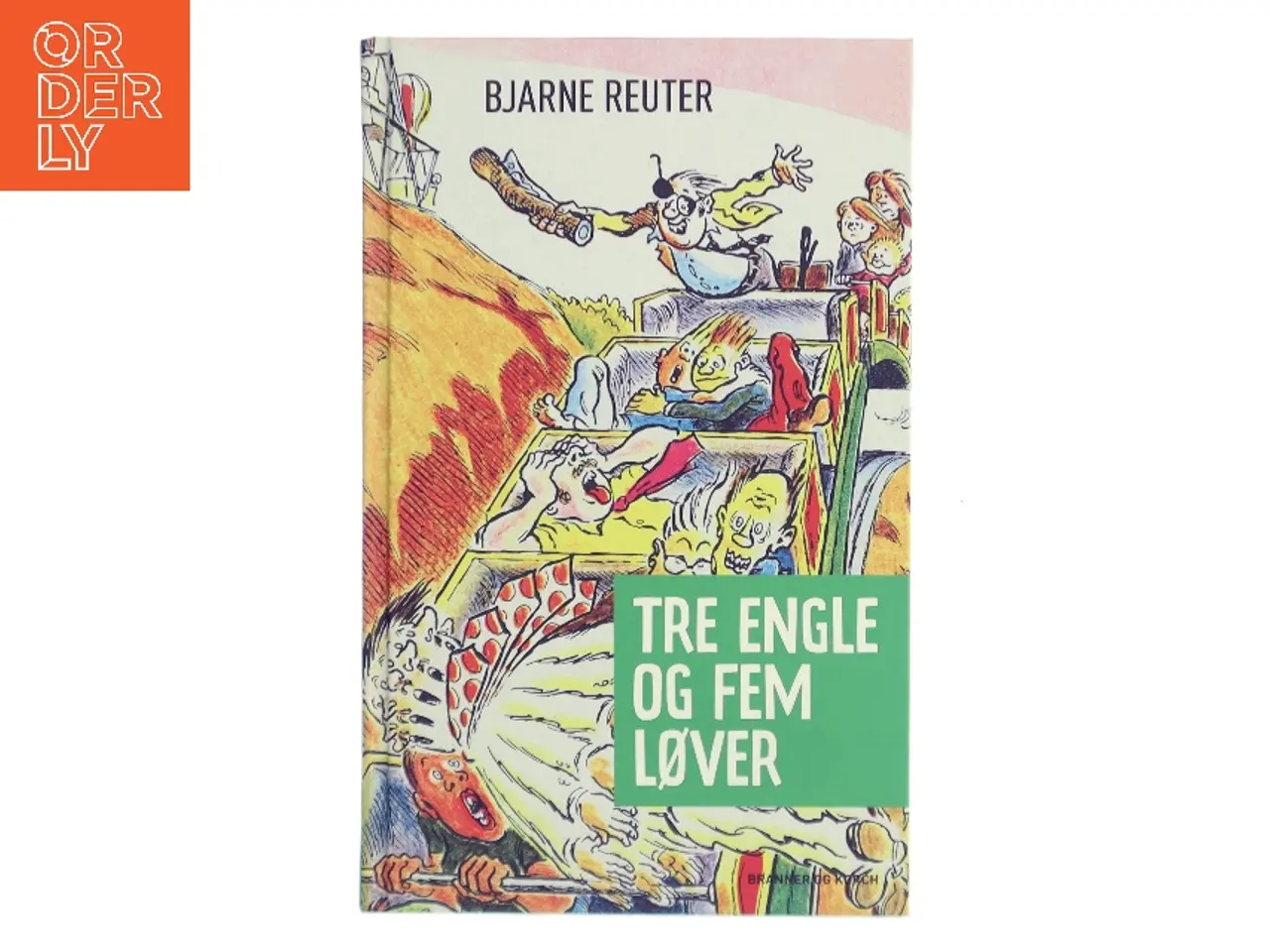 Billede 1 - Tre engle og fem løver af Bjarne Reuter (Bog)