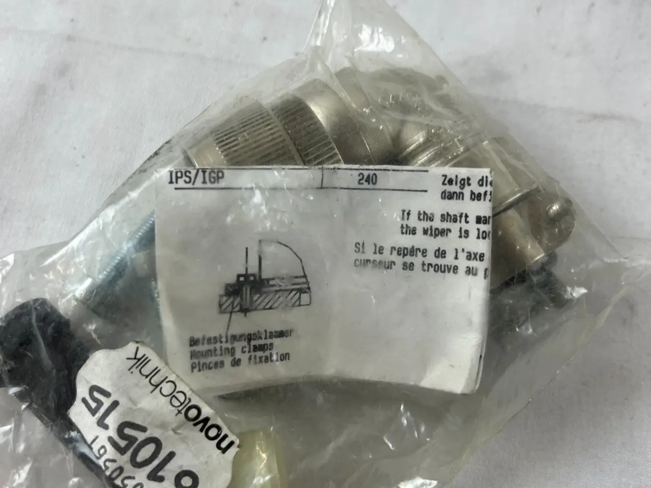 Billede 3 - Novotechnik Mounting Kit IPS IGP PLS Shaft Sensor