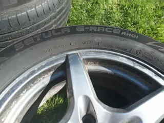Alufælge med sommerdæk