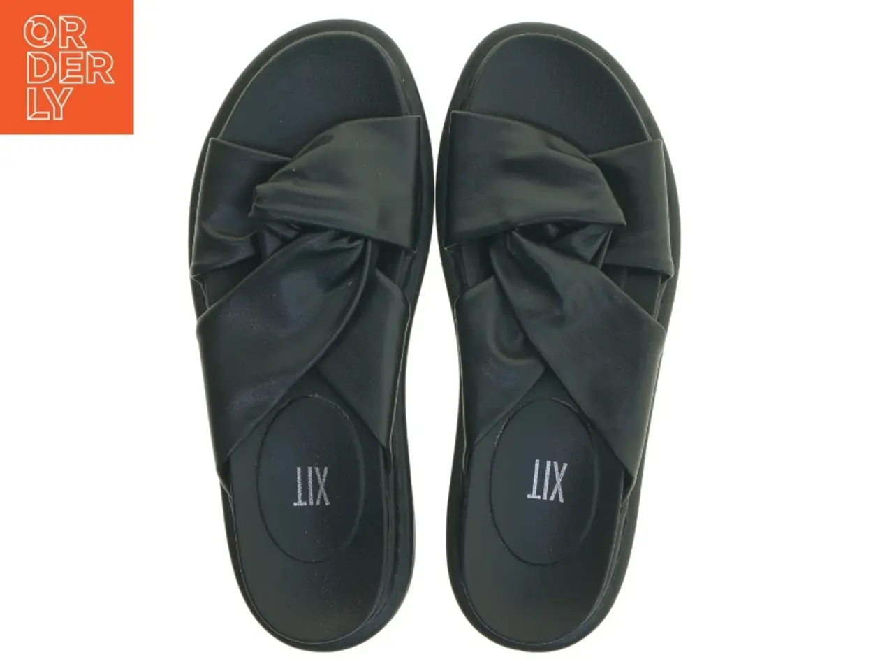 Billede 5 - Sorte sandaler med tykkesål fra XIT (str. 41 )